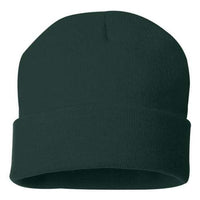 Custom Logo Sportsman Solid 12" Cuffed Beanie