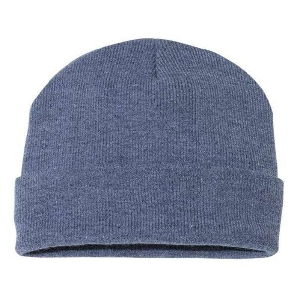 Custom Logo Sportsman Solid 12" Cuffed Beanie
