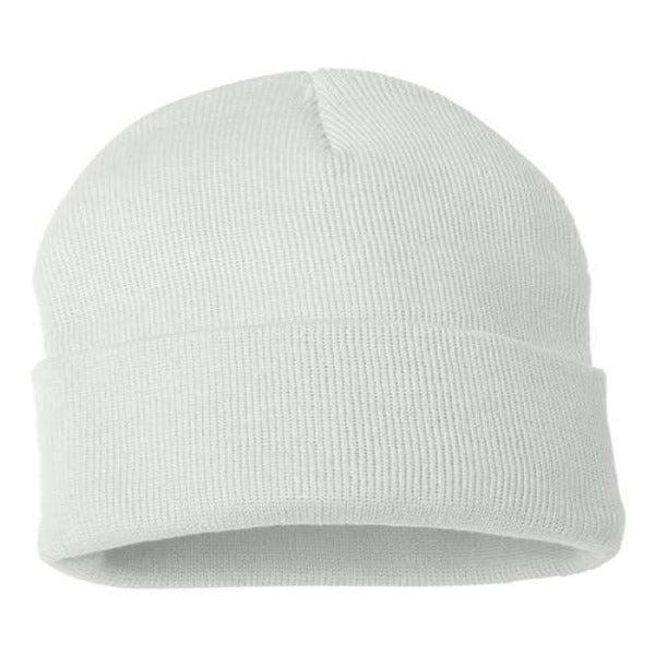 Custom Logo Sportsman Solid 12" Cuffed Beanie