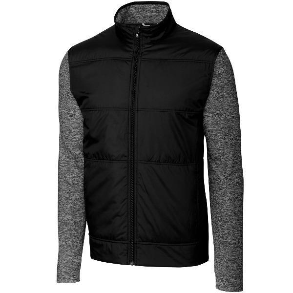 Cutter and Buck Stealth Hybrid Quilted Full Zip Jacket - Mens