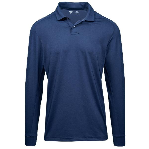 Levelwear Garnet Long Sleeve Polo