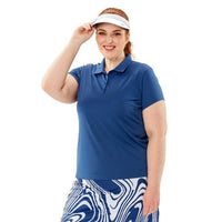 Nancy Lopez Legacy Short Sleeve Polo Plus Sizing