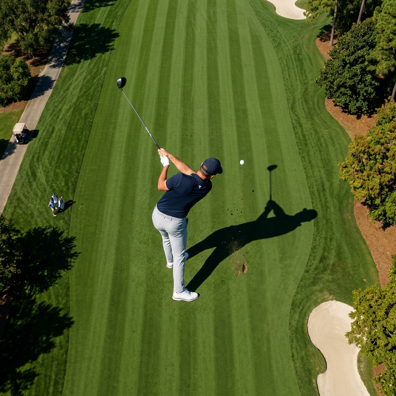 How to hit the ball solid - the importance of the shoulders in the golf swing