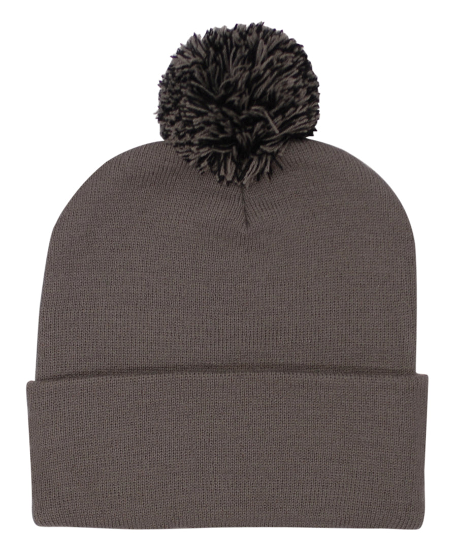 Custom Logo Headwear Canada Acrylic Beanie with Pom Pom
