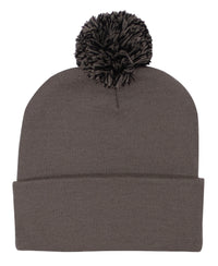 Custom Logo Headwear Canada Acrylic Beanie with Pom Pom