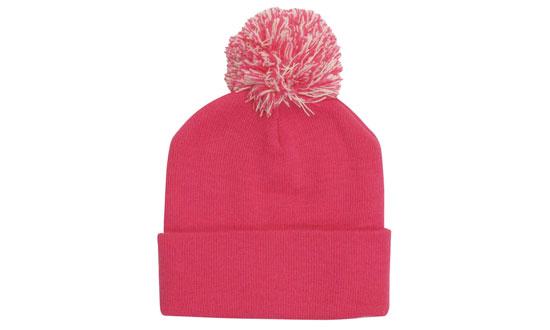 Custom Logo Headwear Canada Acrylic Beanie with Pom Pom