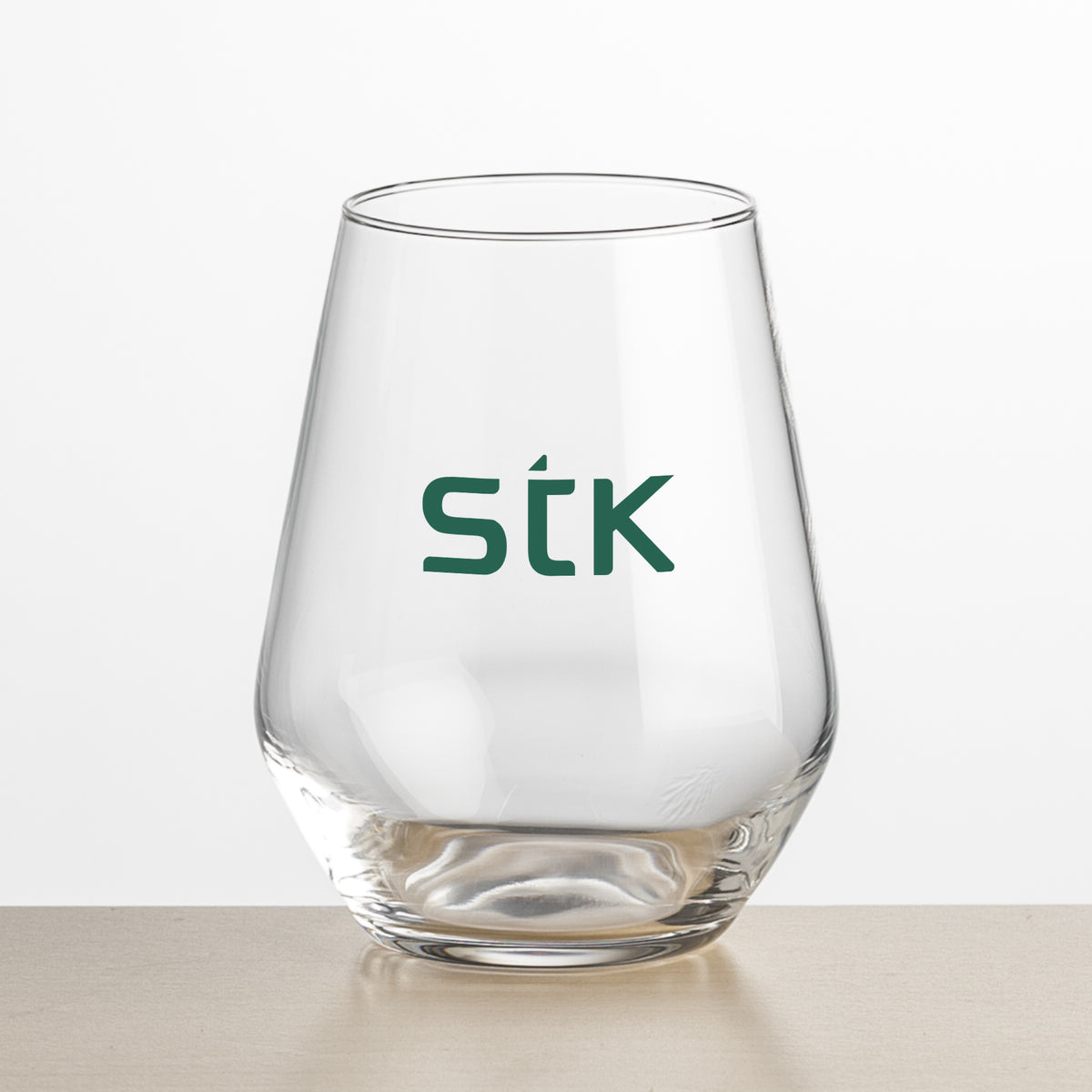 Custom Logo Mandelay Stemless Wine - Imprinted