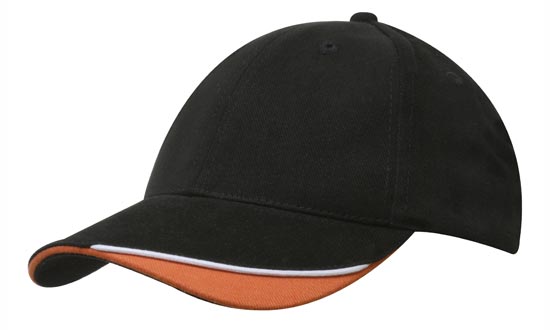 Custom Logo Headwear Canada Brushed Heavy Cotton with Indented Peak