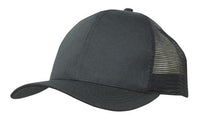 Custom Logo Headwear Canada Breathable Poly Twill With Mesh Back