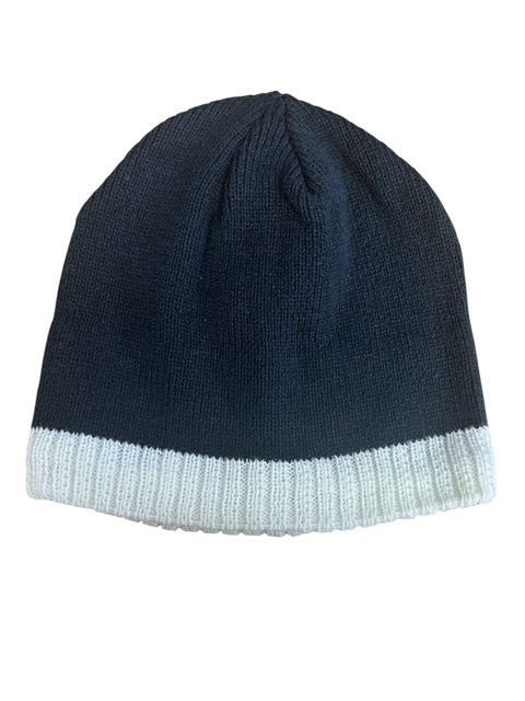 Custom Logo Headwear Canada Cable Knit Trimmed Beanie - Toque with Fleece Lining