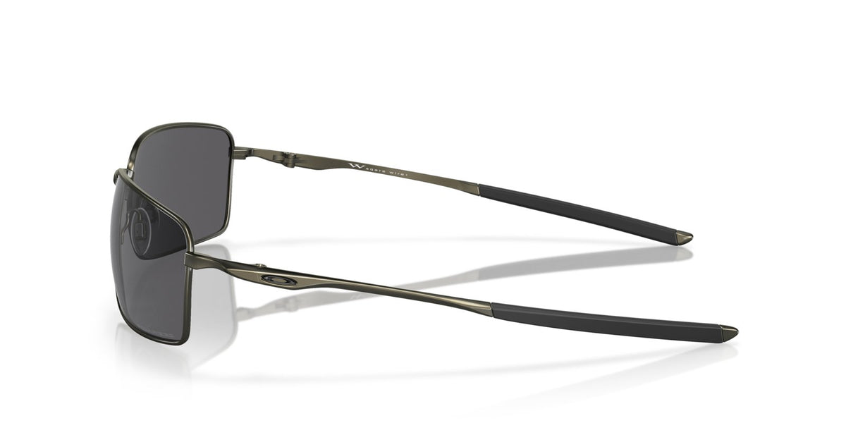 Oakley Square Wire Sunglasses - Carbon/Grey Polarized