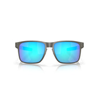 Oakley Holbrook Metal Sunglasses - Matte Gunmetal/Prizm Sapphire Polarized