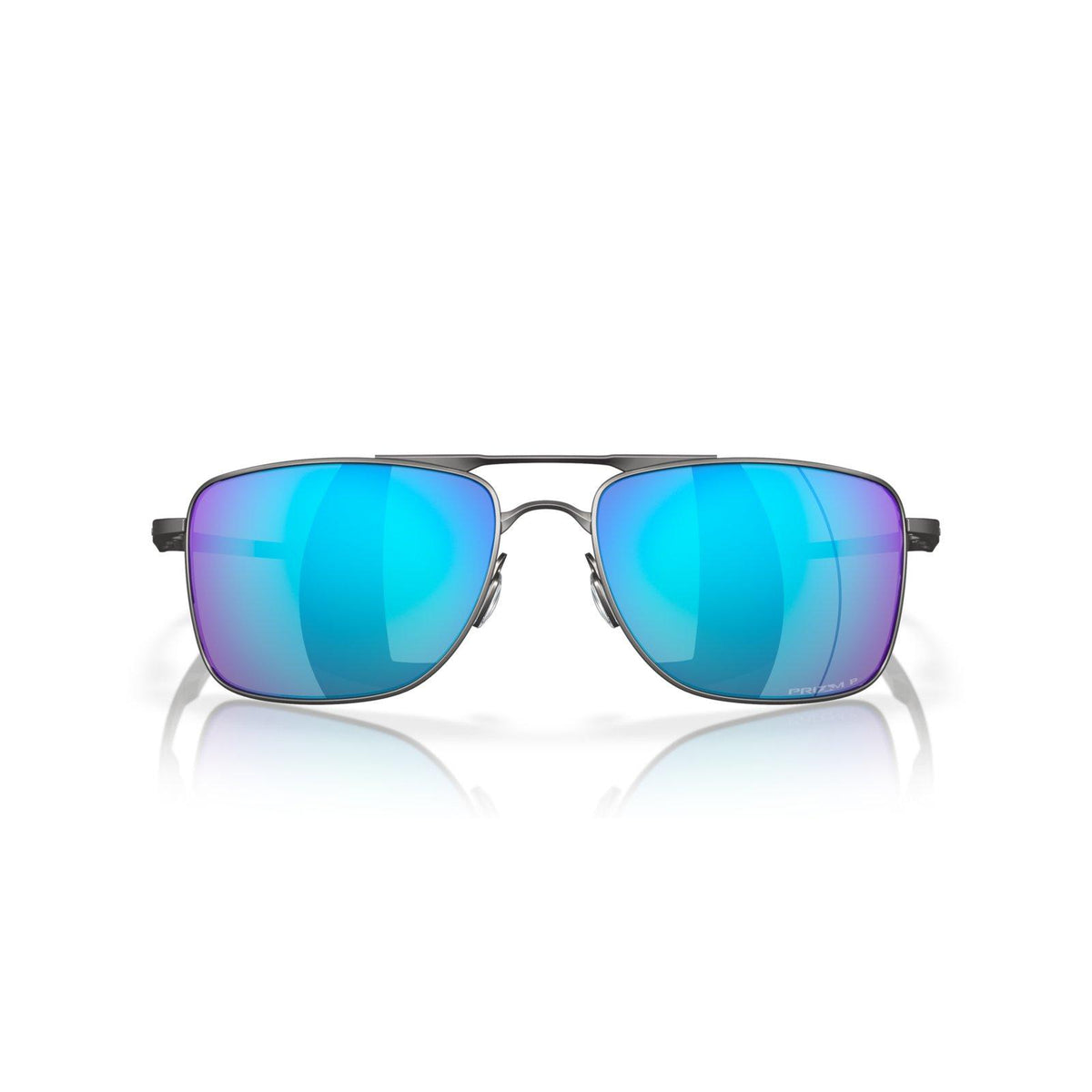 Oakley Gauge 8 Sunglasses - Matte Gunmetal/Prizm Sapphire Polarized