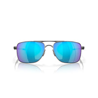 Oakley Gauge 8 Sunglasses - Matte Gunmetal/Prizm Sapphire Polarized