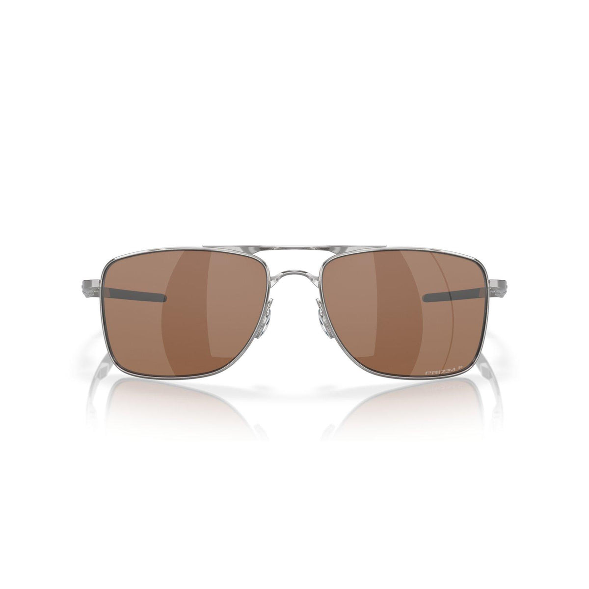 Oakley Gauge 8 Sunglasses - Polished Chrome/Prizm Tungsten Polarized