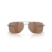 Oakley Gauge 8 Sunglasses - Polished Chrome/Prizm Tungsten Polarized