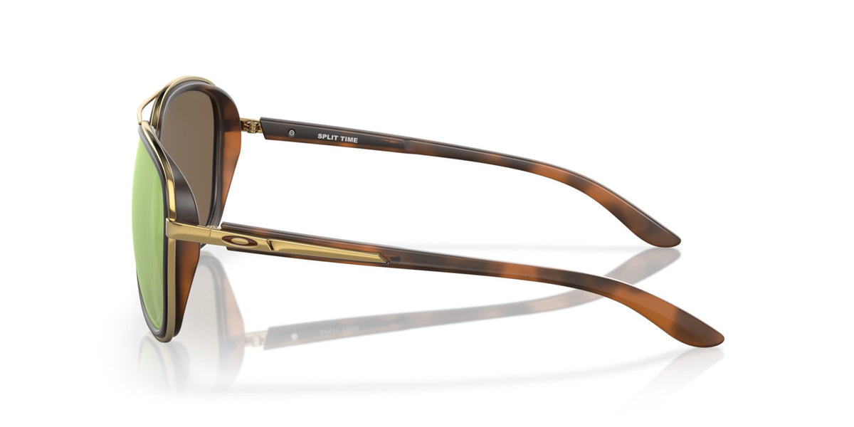 Oakley Split Time Sunglasses - Brown Tortoise/Prizm Rose Gold Polarized