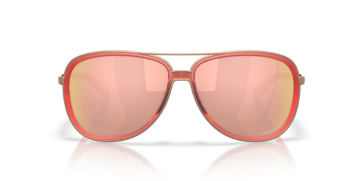 Oakley Split Time Sunglasses - Matte Translucent Peach/Prizm Rose Gold