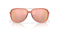 Oakley Split Time Sunglasses - Matte Translucent Peach/Prizm Rose Gold