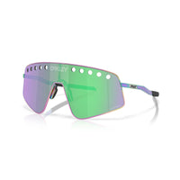Oakley Sutro TI Sweep Sunglasses - Polished Oil Slick/Prizm Road Jade