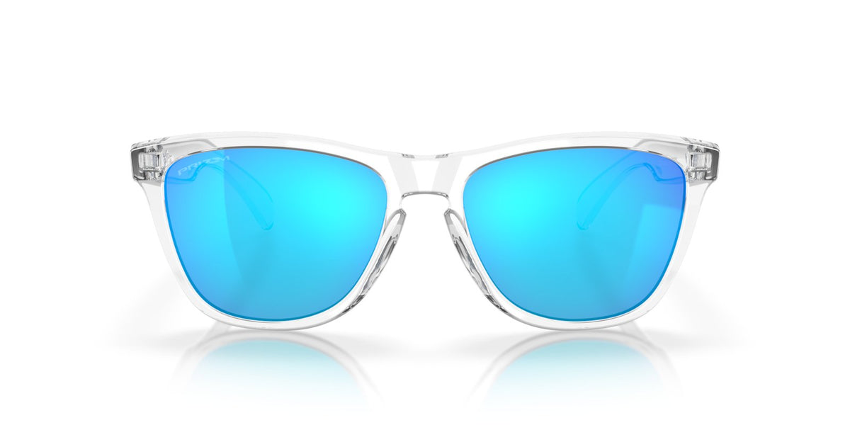 Oakley Frogskins Sunglasses - Crystal Clear/Prizm Sapphire