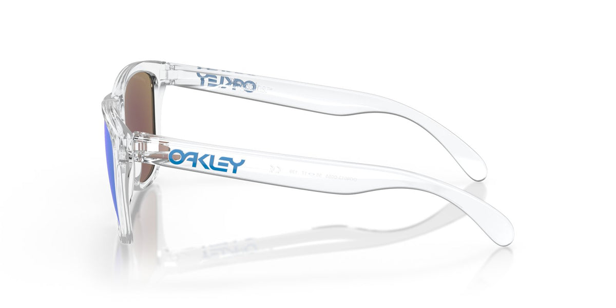 Oakley Frogskins Sunglasses - Crystal Clear/Prizm Sapphire