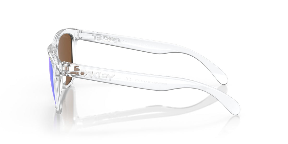 Oakley Frogskins Sunglasses - Polished Clear/Prizm Violet