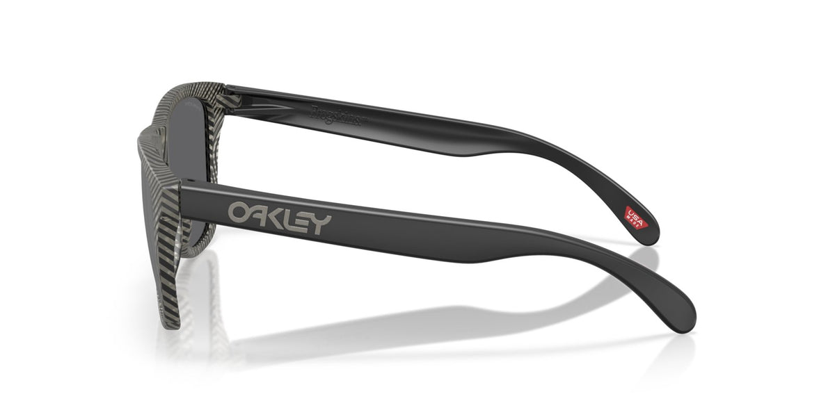 Oakley Frogskins Sunglasses - Matte Grey Ink Fingerprint/Prizm Black