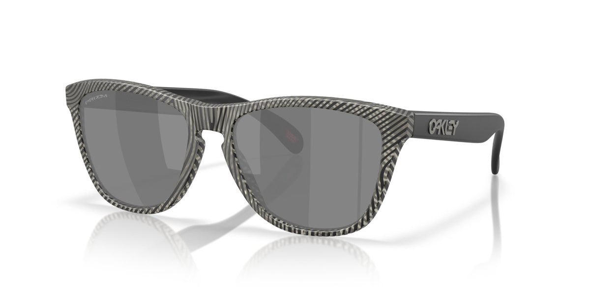 Oakley Frogskins Sunglasses - Matte Grey Ink Fingerprint/Prizm Black