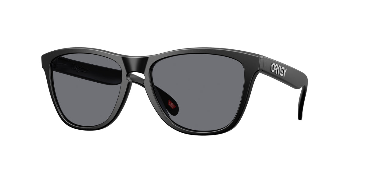 Oakley Frogskins Sunglasses - Matte Black/Grey
