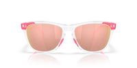 Oakley Frogskins Sunglasses - Clear/Prizm Rose Gold Polarized