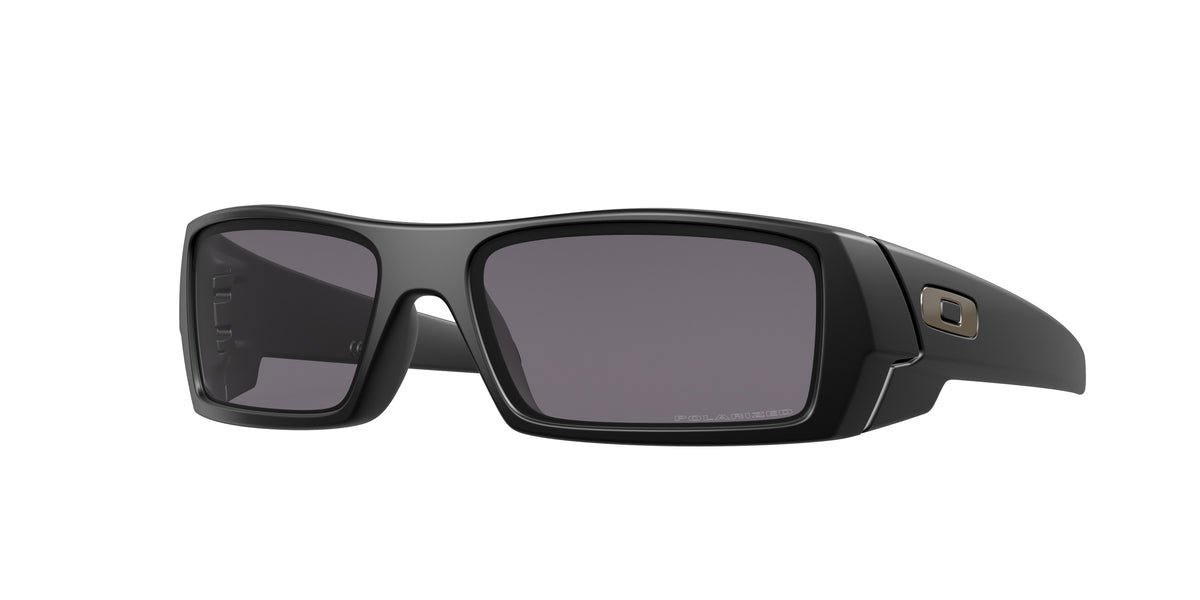 Oakley Gascan Sunglasses - Matte Black/Grey Polarized