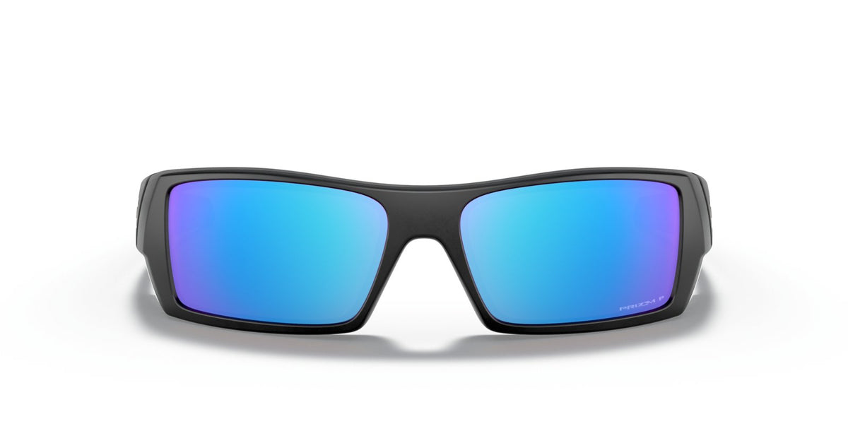 Oakley Gascan Sunglasses - Matte Black/Prizm Sapphire Polarized