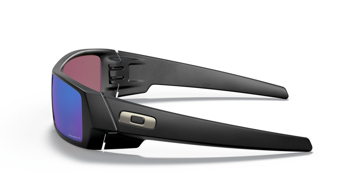 Oakley Gascan Sunglasses - Matte Black/Prizm Sapphire Polarized
