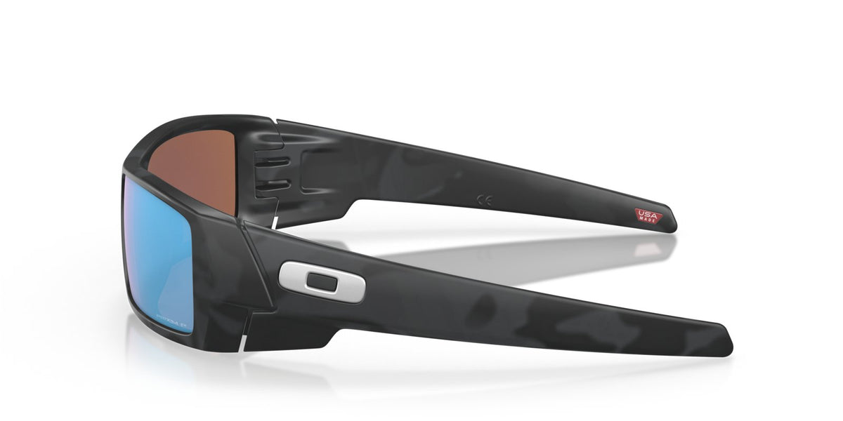 Oakley Gascan Sunglasses - Matte Black Camo/Prizm Deep Water Polarized