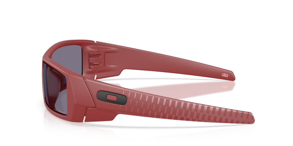 Oakley Gascan Sunglasses - Matte Iron Red/Prizm Grey