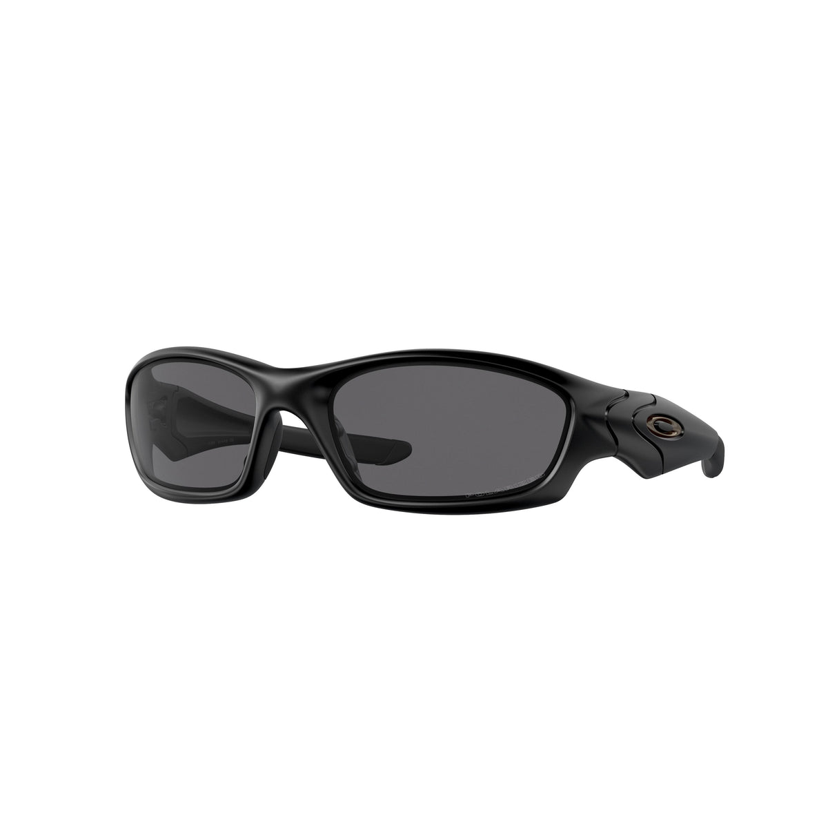Oakley Straight Jacket Sunglasses - Matte Black/Grey Polarized