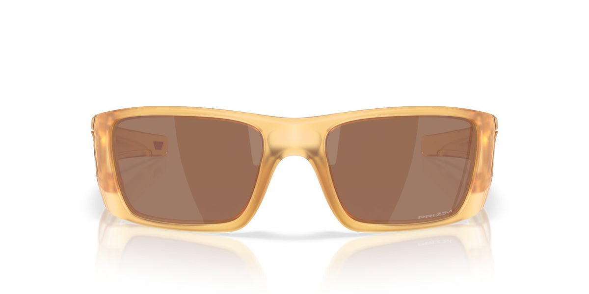 Oakley Fuel Cell Sunglasses - Matte Transparent Light Curry/Prizm Tungsten