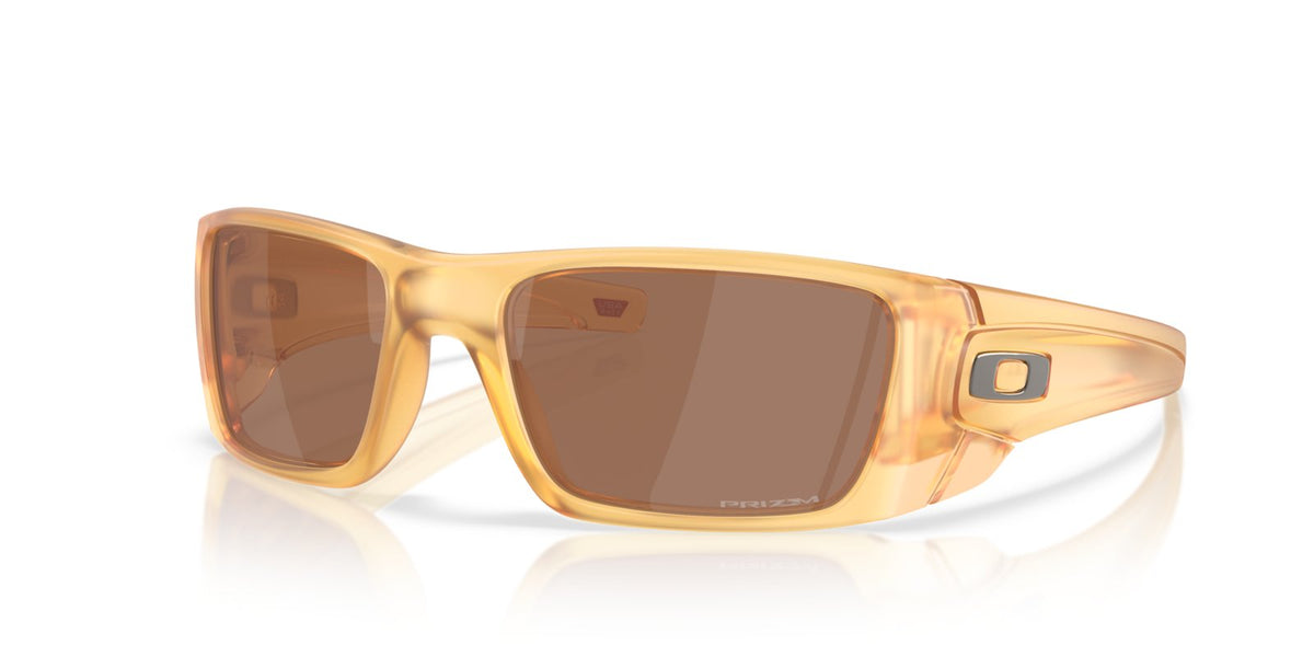 Oakley Fuel Cell Sunglasses - Matte Transparent Light Curry/Prizm Tungsten