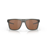 Oakley Leffingwell Sunglasses - Matte Grey Smoke/Prizm Tungsten