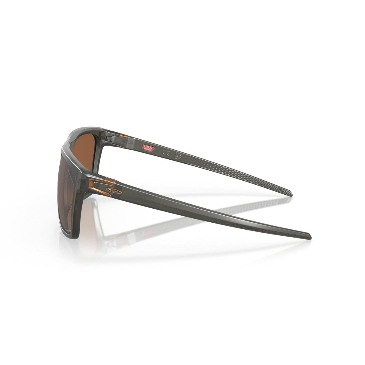 Oakley Leffingwell Sunglasses - Matte Grey Smoke/Prizm Tungsten