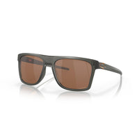 Oakley Leffingwell Sunglasses - Matte Grey Smoke/Prizm Tungsten