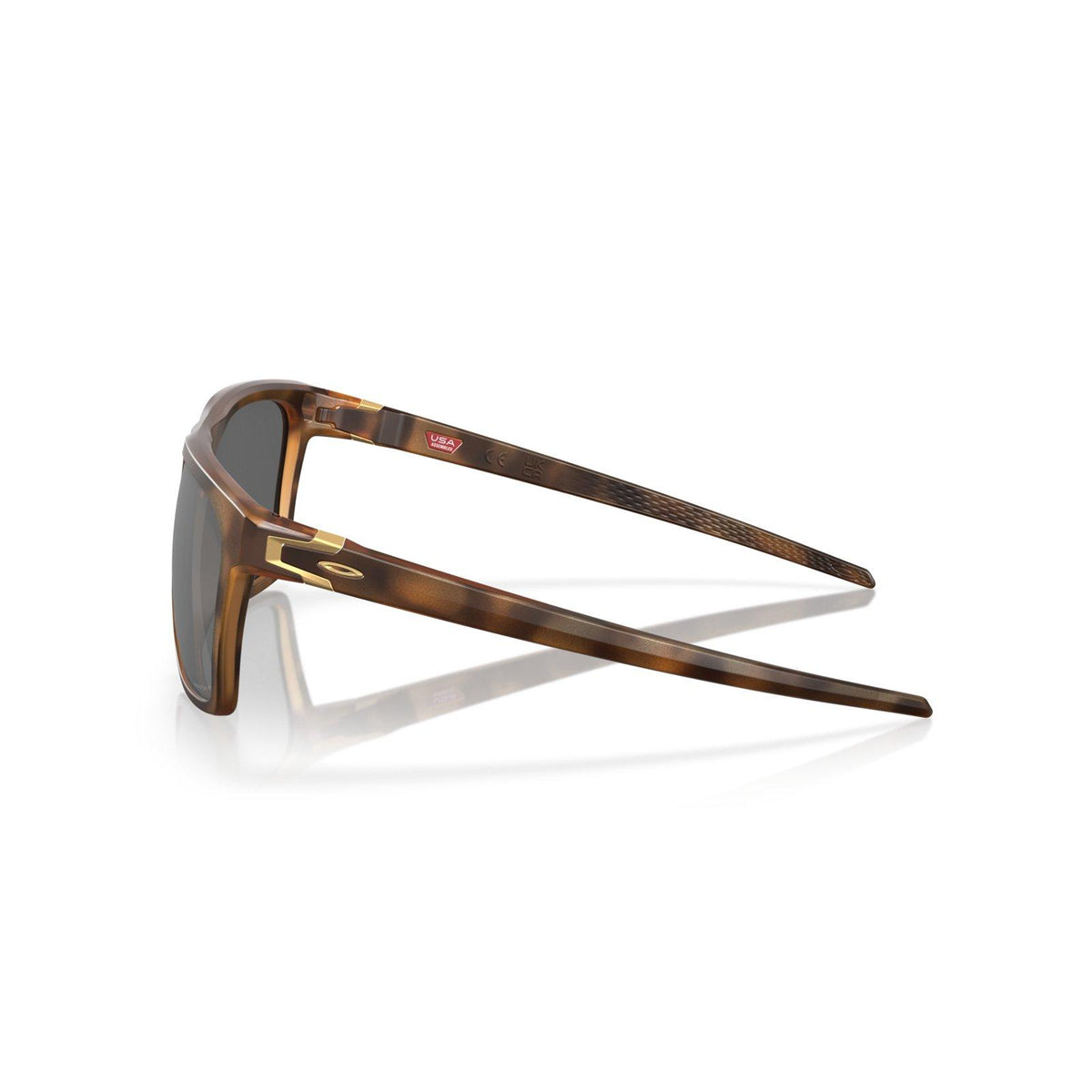 Oakley Leffingwell Sunglasses - Matte Brown Tortoise/Prizm Black Polarized