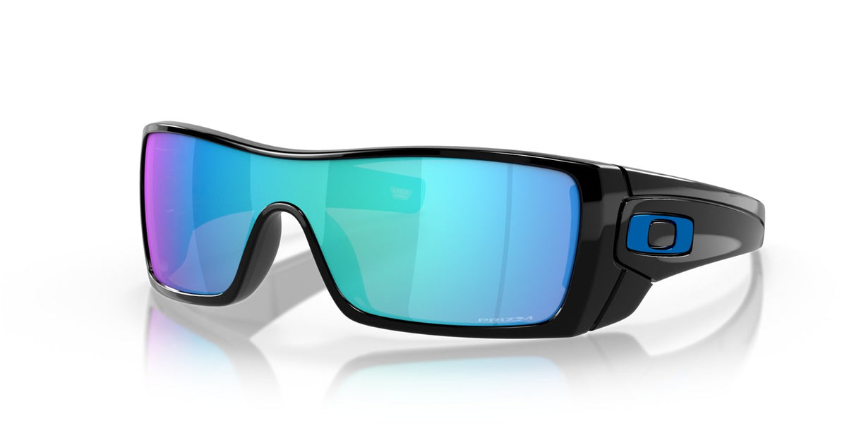 Oakley Batwolf Sunglasses - Polished Black/Prizm Sapphire