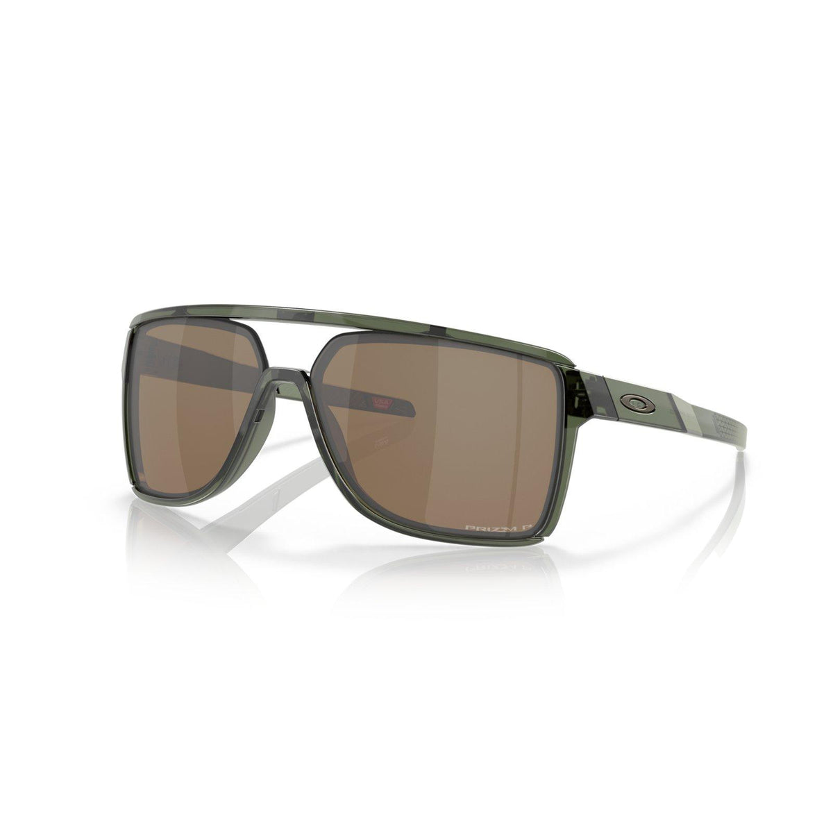 Oakley Castel Sunglasses - Olive Ink/Prizm Tungsten Polarized
