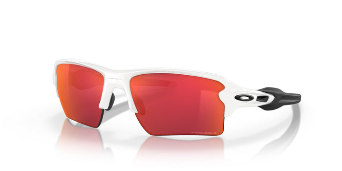 Oakley Flak 2.0 XL Sunglasses - Polished White/Prizm Field