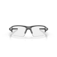 Oakley Flak 2.0 XL Sunglasses - Steel/Clear to Black Iridium Photochromic