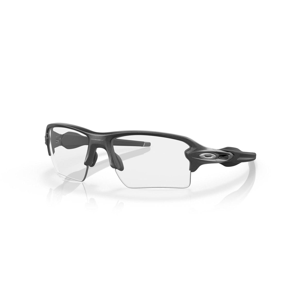 Oakley Flak 2.0 XL Sunglasses - Steel/Clear to Black Iridium Photochromic