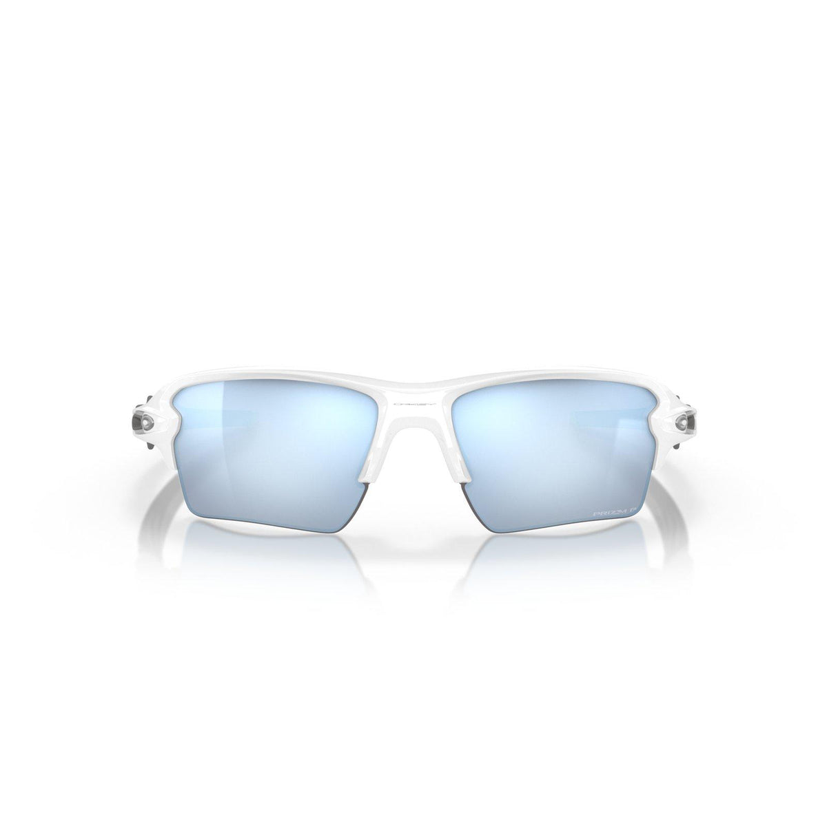 Oakley Flak 2.0 XL Sunglasses - Polished White/Prizm Deep Water Polarized
