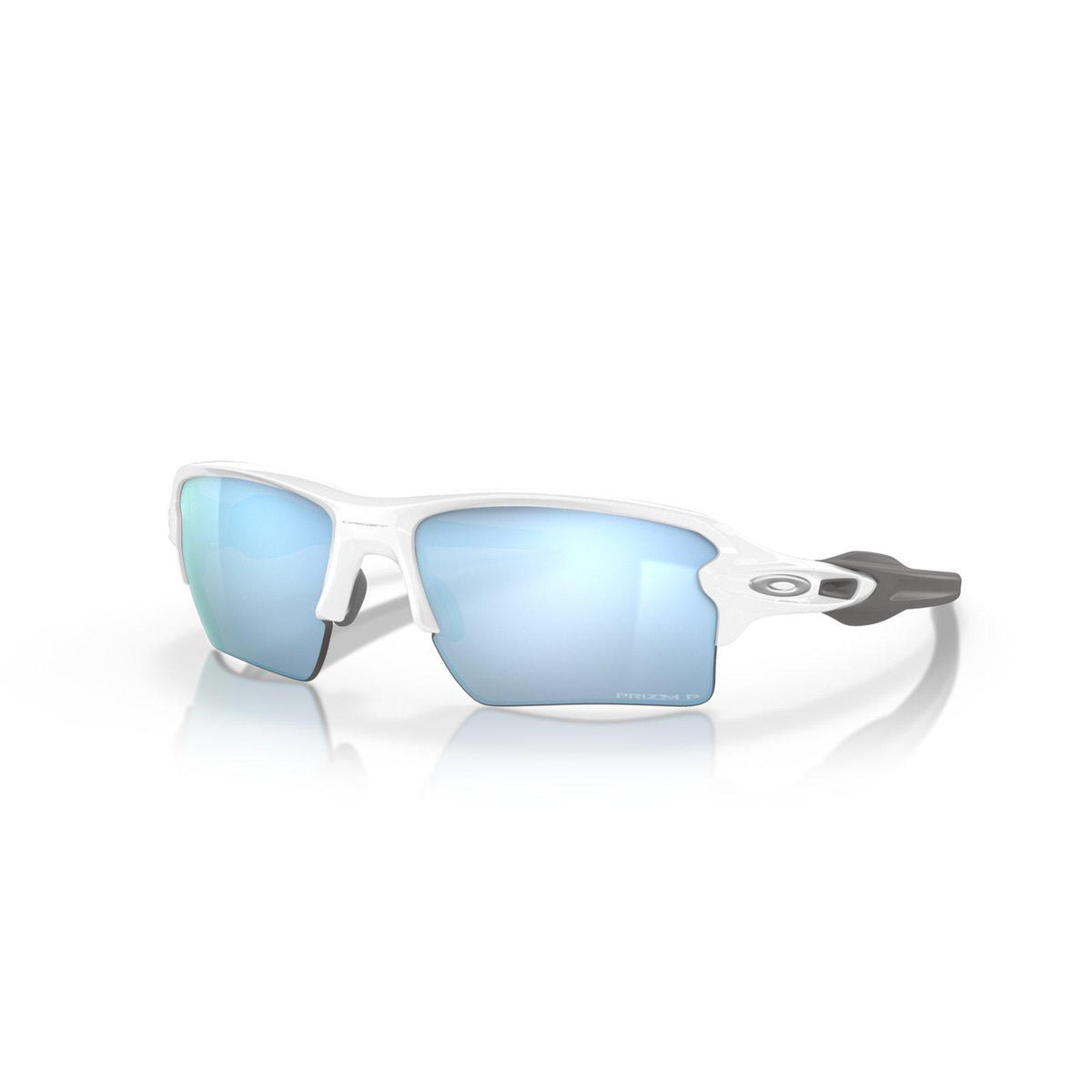Oakley Flak 2.0 XL Sunglasses - Polished White/Prizm Deep Water Polarized